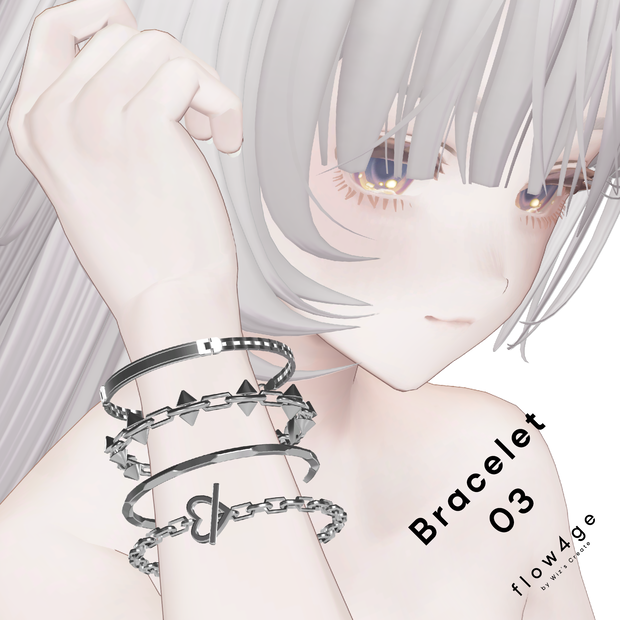 Bracelet 03【VRChat想定】