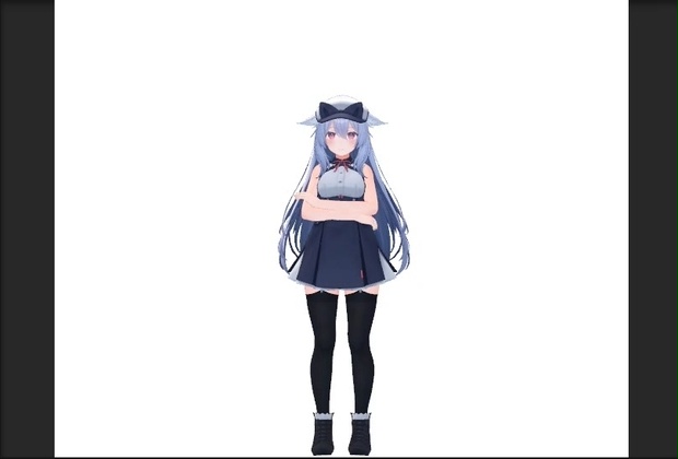 【無料/VRC】モーション / 立ちポーズ (腕組/Standing)