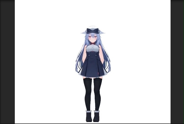 【無料/VRC】モーション / 立ちポーズ (後ろ手/Standing)