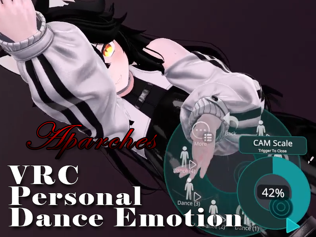 [VRC] Personal Dance Emotion【簡単アバターMMDメニュー】
