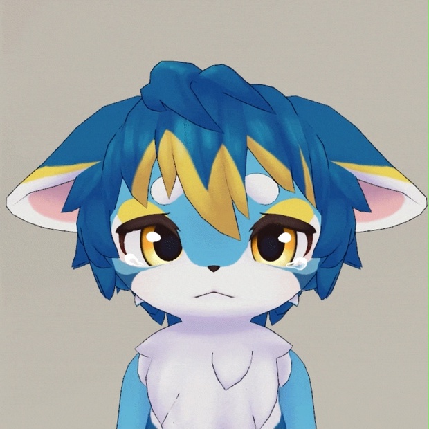 Lars(ラース) - Tears emote - Furriverse - BOOTH