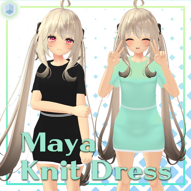 【舞夜衣装 Maya】 ニットワンピース Knit Dress
