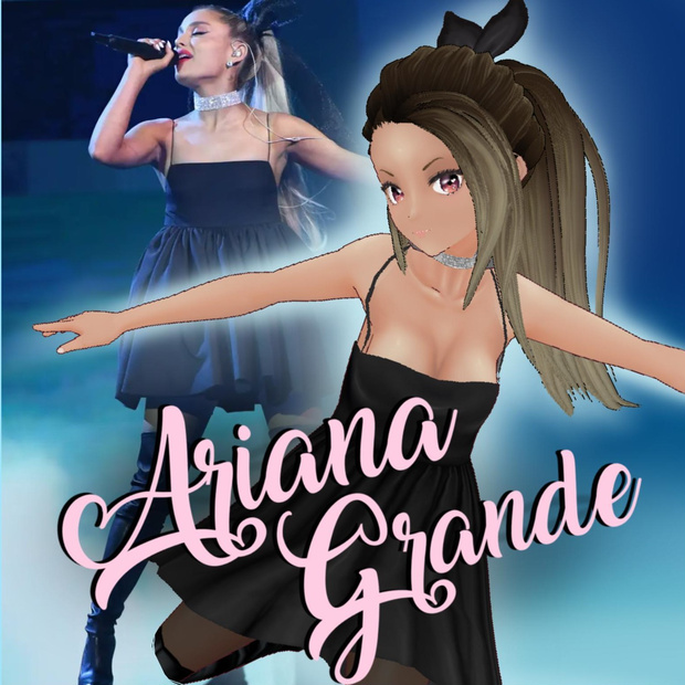 Ariana Grande Black Dress