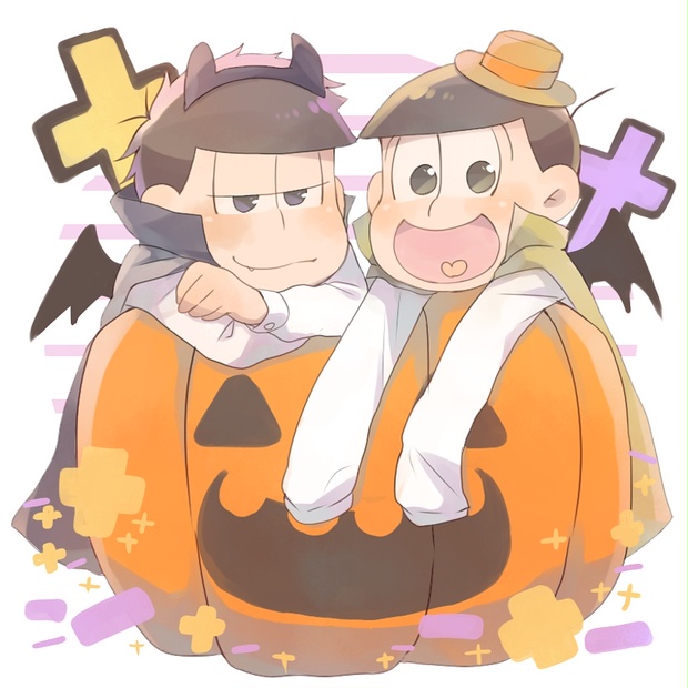 ハロウィン松アクキー おそ松さん ハロウィン松 一松 - メルカリ