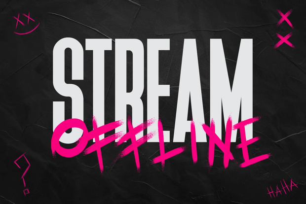 配信オーバーレイ/Stream Overlay：Glitch