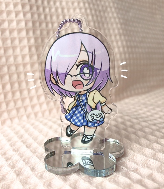 FGO マシュ　アクリルキーホルダー　202504201503 FGO マシュアクリルキーホルダー202504201503