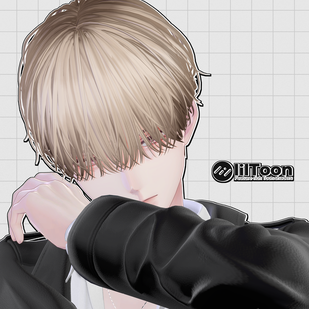 【10アバター対応】D-Wisp Hair 
