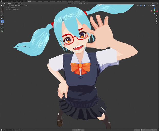 Blender_VRMAutoIKSetup v0.1 #Blender #gamedev #Python #VRoid #VRM