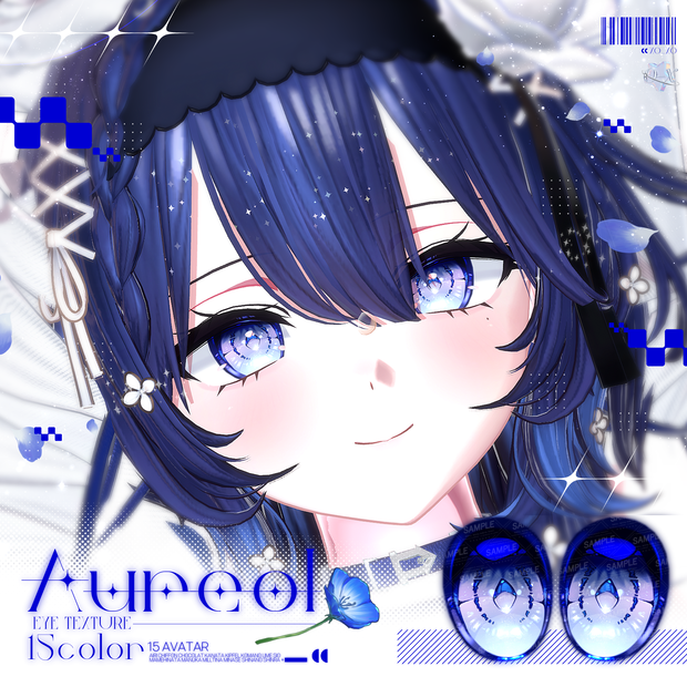 【15アバター対応】 AUREOL ~ Eye texture ~