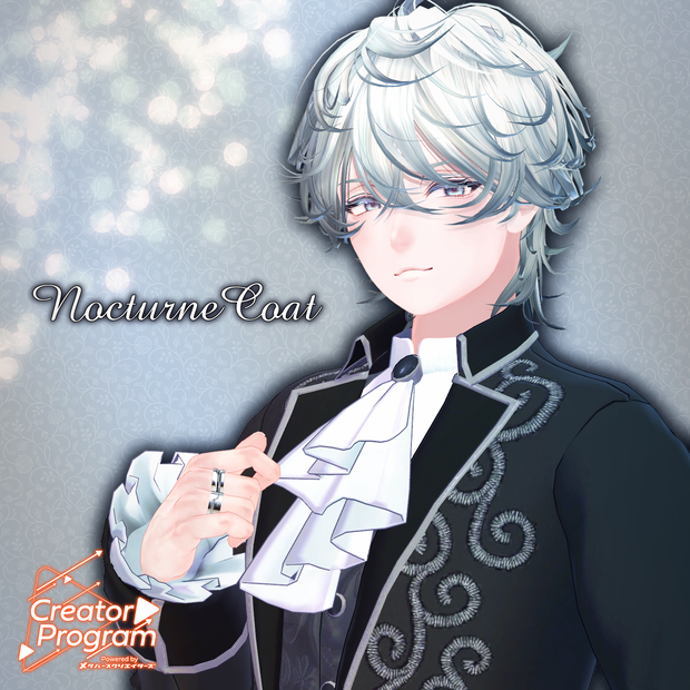 NocturneCoat - VRChat Men's Clothing / CP1