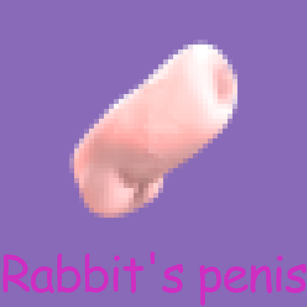 Rabbit's penis