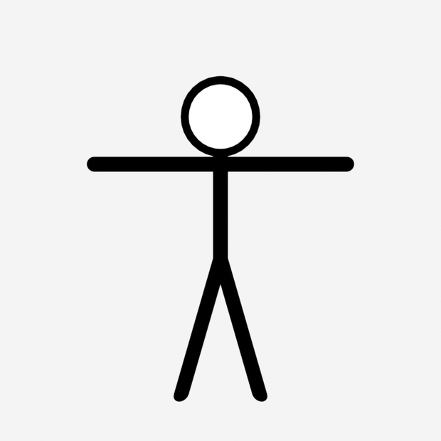 棒人間2（フリー素材）