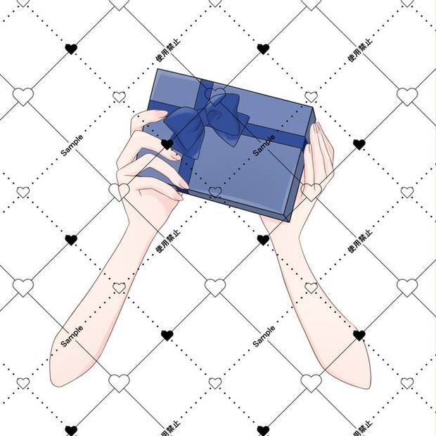 【Vtuber素材】プレゼントを持つ手