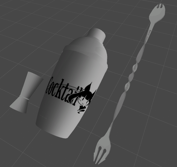 VRChat向け　カクテルグッズ