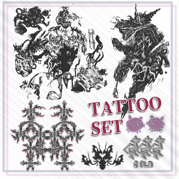 VRChat TATOO SET RLB BOOTH   0f18947e 5add 41be 9d38 0457ef602fb5 Base Resized 