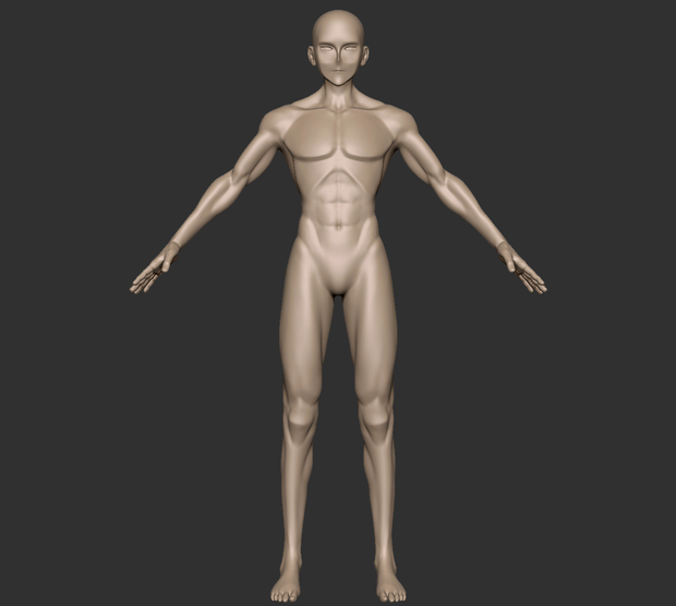 Base Body Male 01