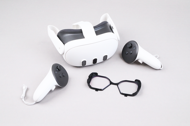 【Meta Quest 3対応モデル】VRヘッドマウントディスプレイ専用メガネ「VRsatile/ヴァーサタイル」処方箋受領より通常3週間以内にお届け