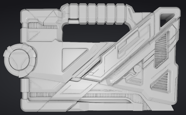 【3Dプリント用STL】仮面ライダーゼロワン　アタッシュカリバー（アタッシュモード）/【3D Printable STL】Kamen Rider Zero-One Attache Caliber (Attache Mode)