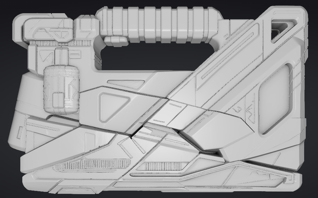 【3Dプリント用STL】仮面ライダーゼロワン　アタッシュアロー（アタッシュモード）/【3D Printable STL】Kamen Rider Zero-One Attache Arrow (Attache Mode)