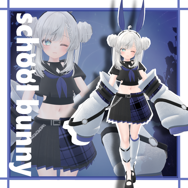 【シフォン＆マヌカ】school bunny🐇　　