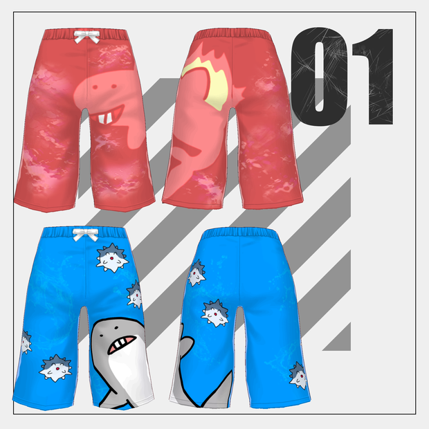 【無料】海パン (adasino swimming trunks (化野海パン))【VRoid 】