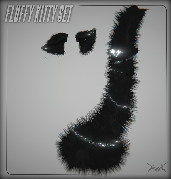 ☆ "fluffy kitty set"