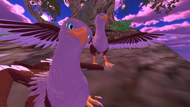 The Regal Griffon VRChat Avatar