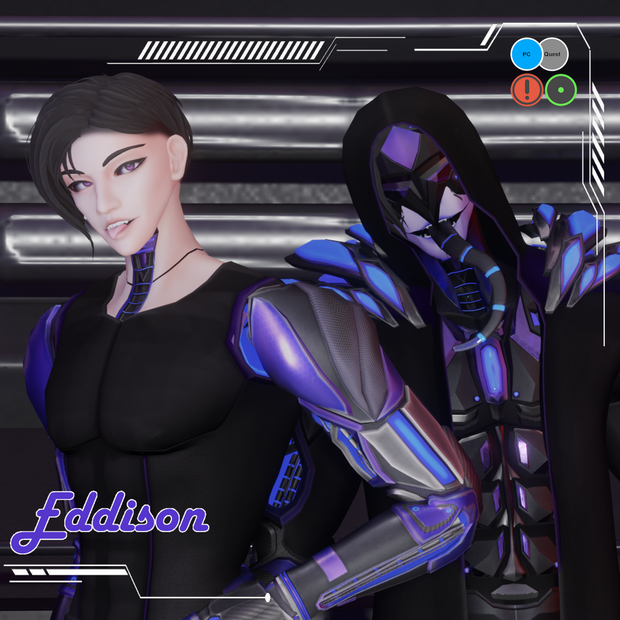 [Sci fi] [VRChat avatar] Eddison (VRCSDK 3.0)