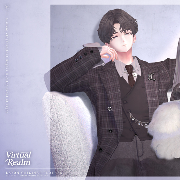 【3D】Sillage de Nuit (水瀬/狛乃/斑霞/Alué対応) #LAYON服 ＃LAYONコーデ