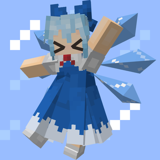 vo式 チルノ【Minecraft Figura】