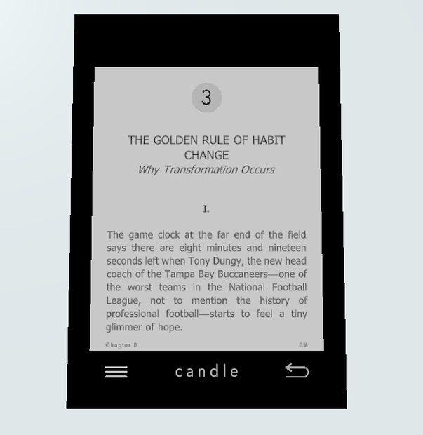 Candle Ebook Reader