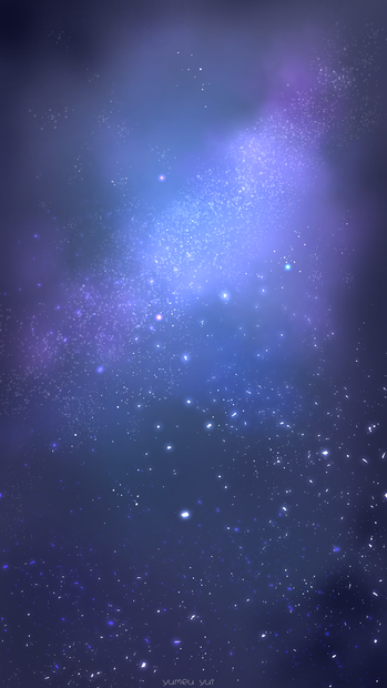 【Vtuber向け】星空の配信背景　縦横兼用　５種