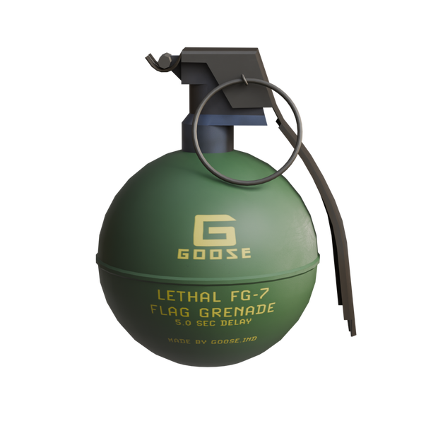 【3Dmodel】フラググレネード　FlagGrenade