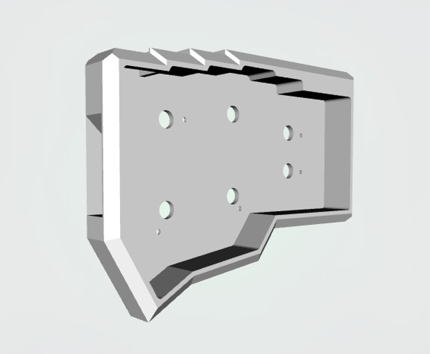 corne keyboard case hexacorne - 3D Tinker - BOOTH