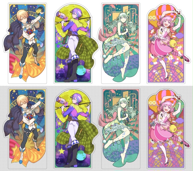 く*！様 Eve アクリルチケットスタンド SOLD OUT！】MOUSE PEACE FES.2024 1st Bite魔王様のアクリル