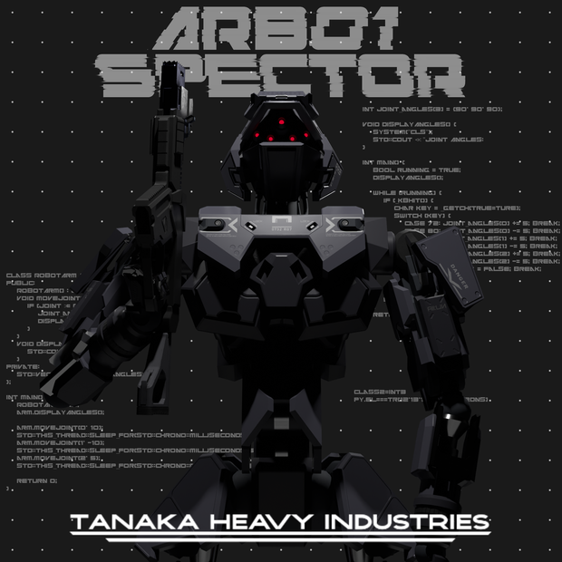 A.R.B-01SPECTOR[VRchat向け3Dアバター]