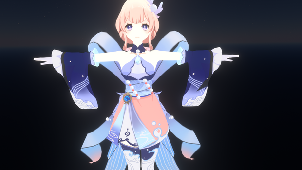 3DモデルーVRChat想定アバターVRM VRoid