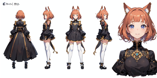 50【立ち絵素材】OCs + Reference