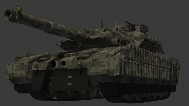 バズーリアMk4 ネルセンゲット【オリジナル3Dモデル】