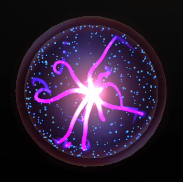 Plasma ball springjoint