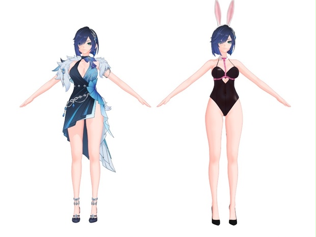 Yelan【3Dモデル】