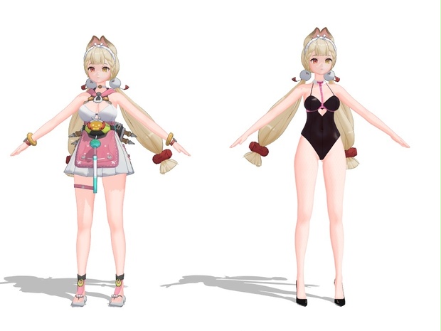 Alice_Swimwear ZZZモデル配布