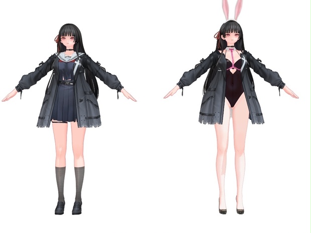 3Dモデル「Chisa」ver1.01