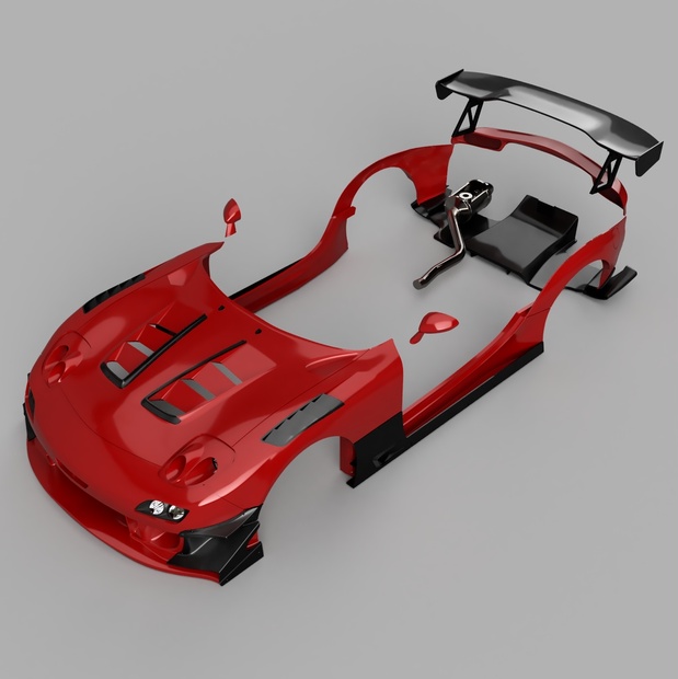 1/24 FD3S エアロパーツセット (GT 3) Ver.2.1 for A - MM Labs - BOOTH