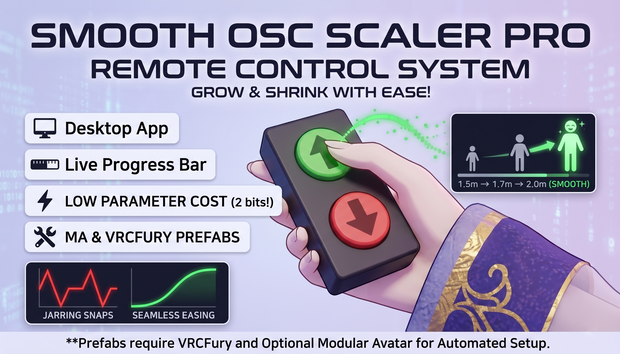 Remote/Local Scaling Tool - VRC Via OSC