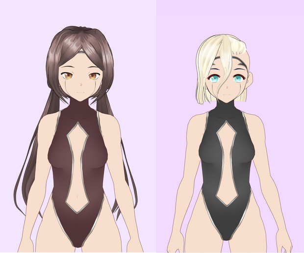 [Vroid] bodysuit +facemask