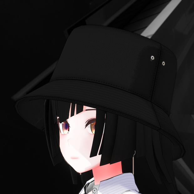 【無料3Dモデル】シンプルなバケットハット
