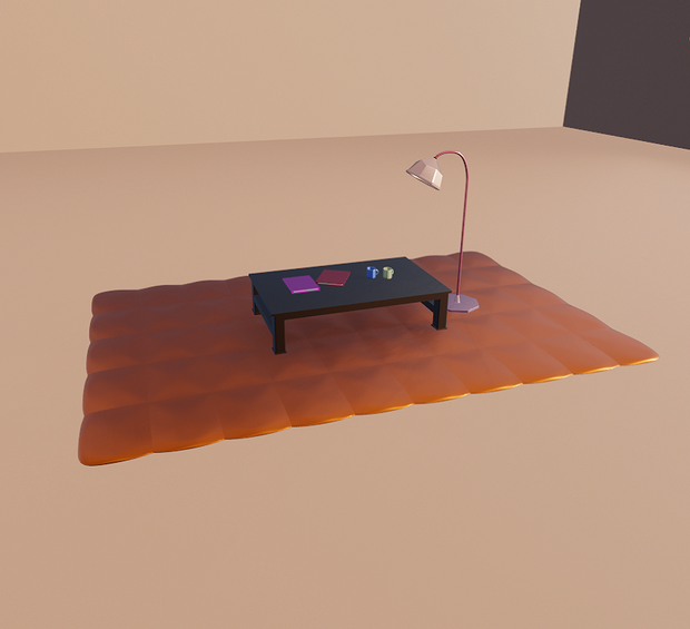 3d家具(objファイル)