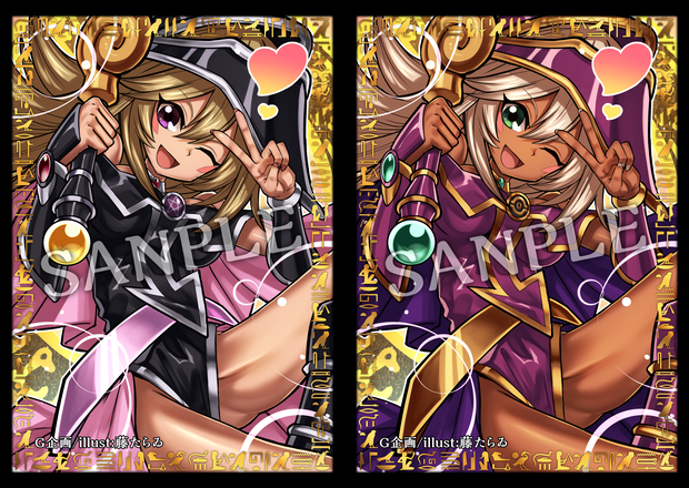 スリーブセット【BMG 黒ギャル＆マナ・パンドラ版】ミニサイズスリーブセット