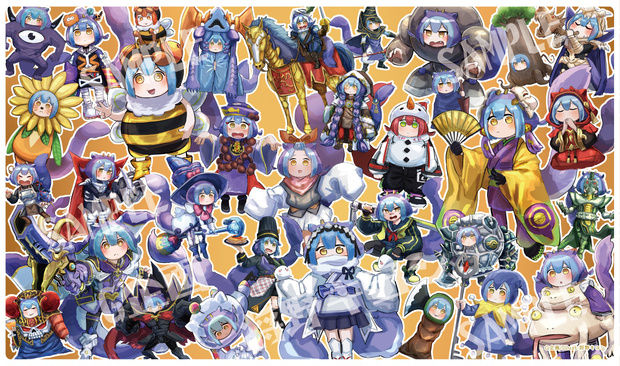 プレイマット単品　コスプレラドリー(コスラドラド)